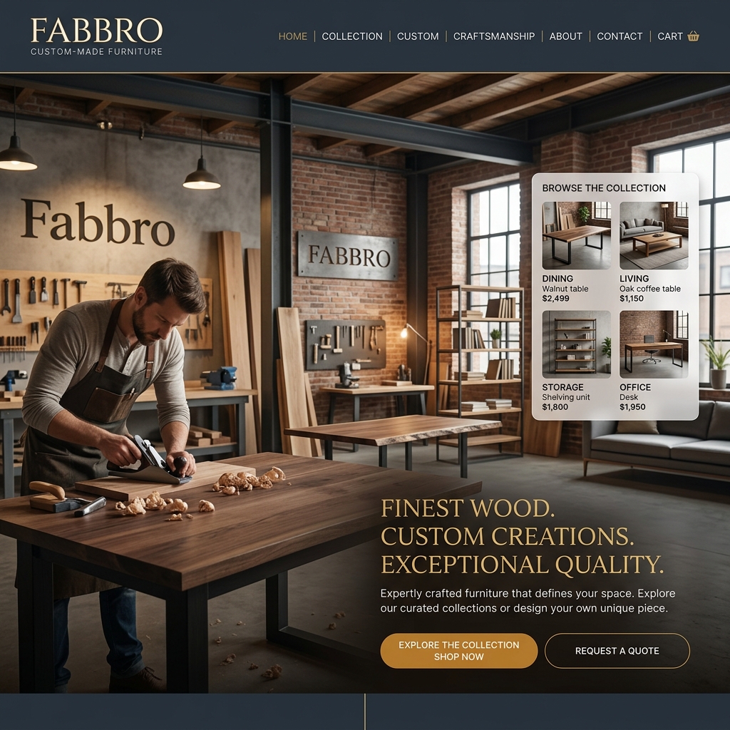 Fabbro — Web y universo visual de marca