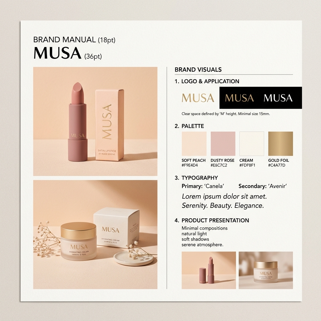 MUSA — Branding de cosméticos