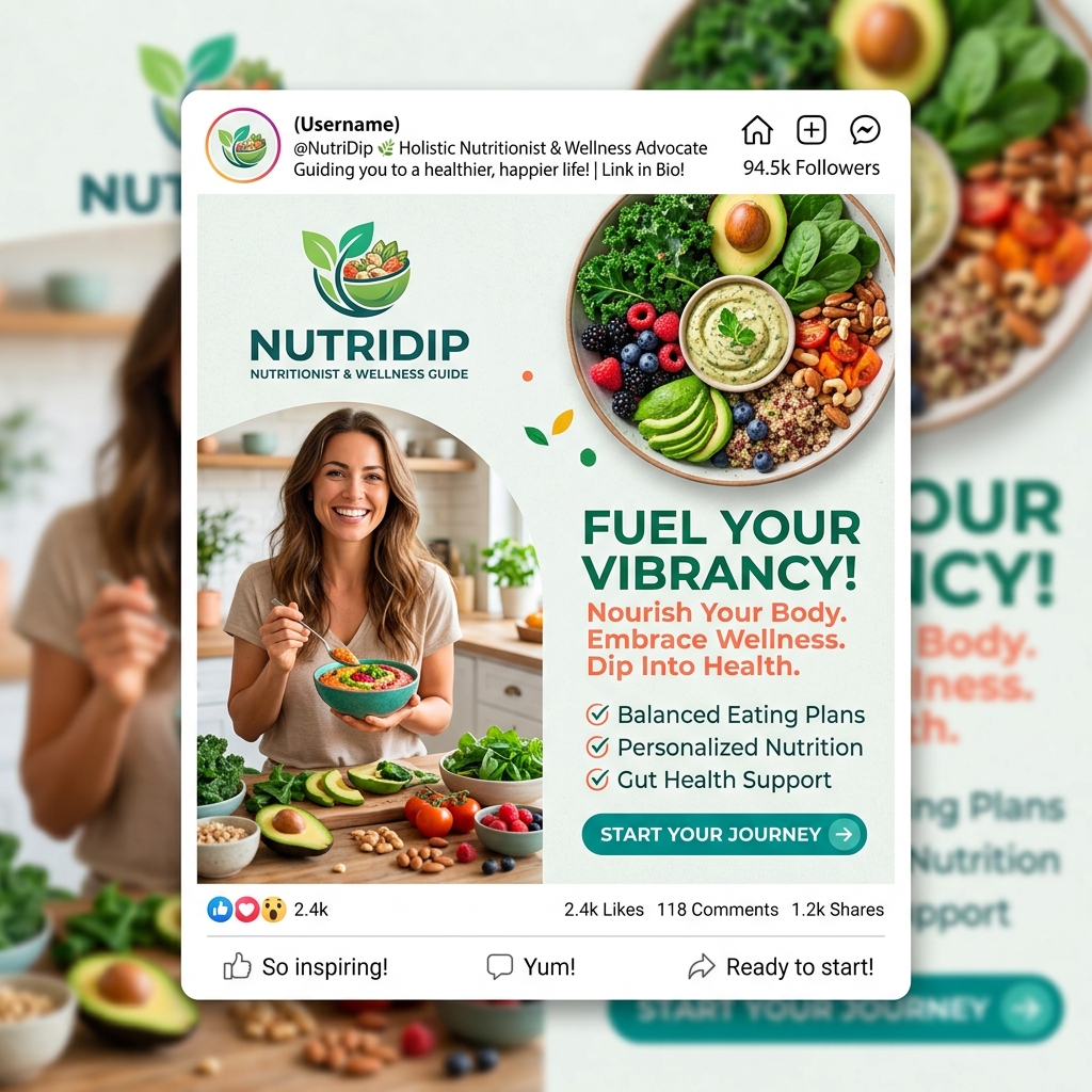 NutriDip. — Branding para nutricionista