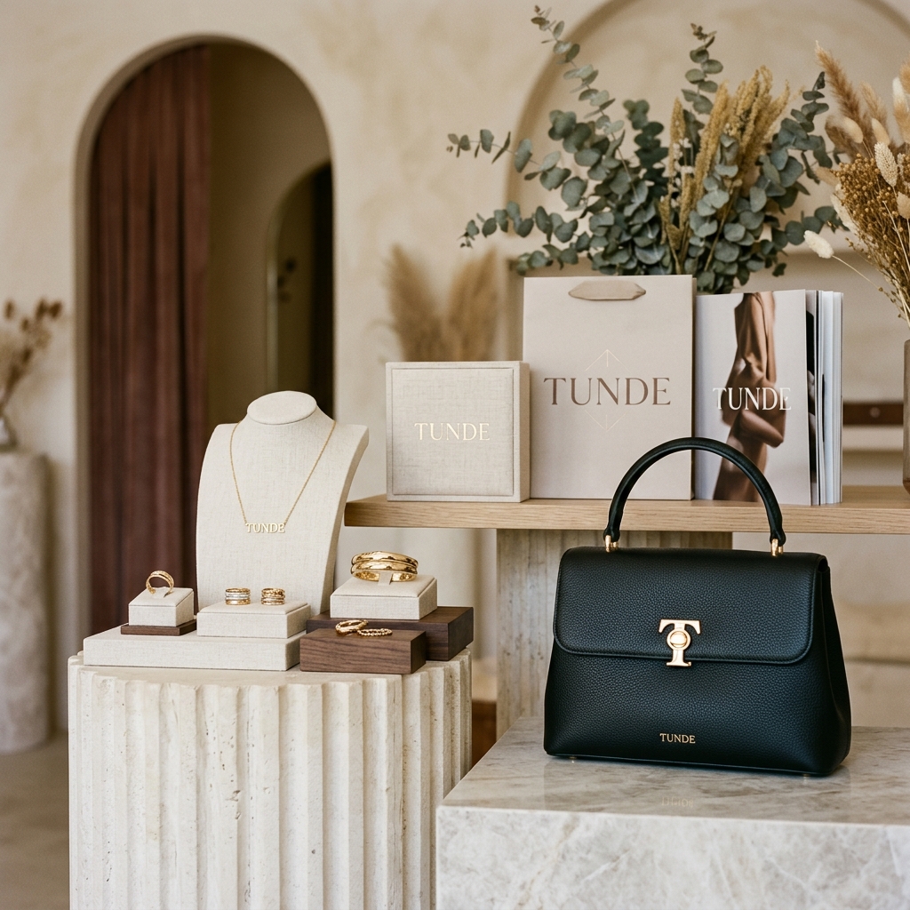 TUNDE — Branding de accesorios de moda